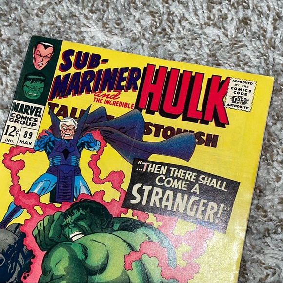VINTAGE 1967 MARVEL TALES TO ASTONISH Hulk & Sub-Mariner Silver Age Comic #89 - Picture 3 of 9